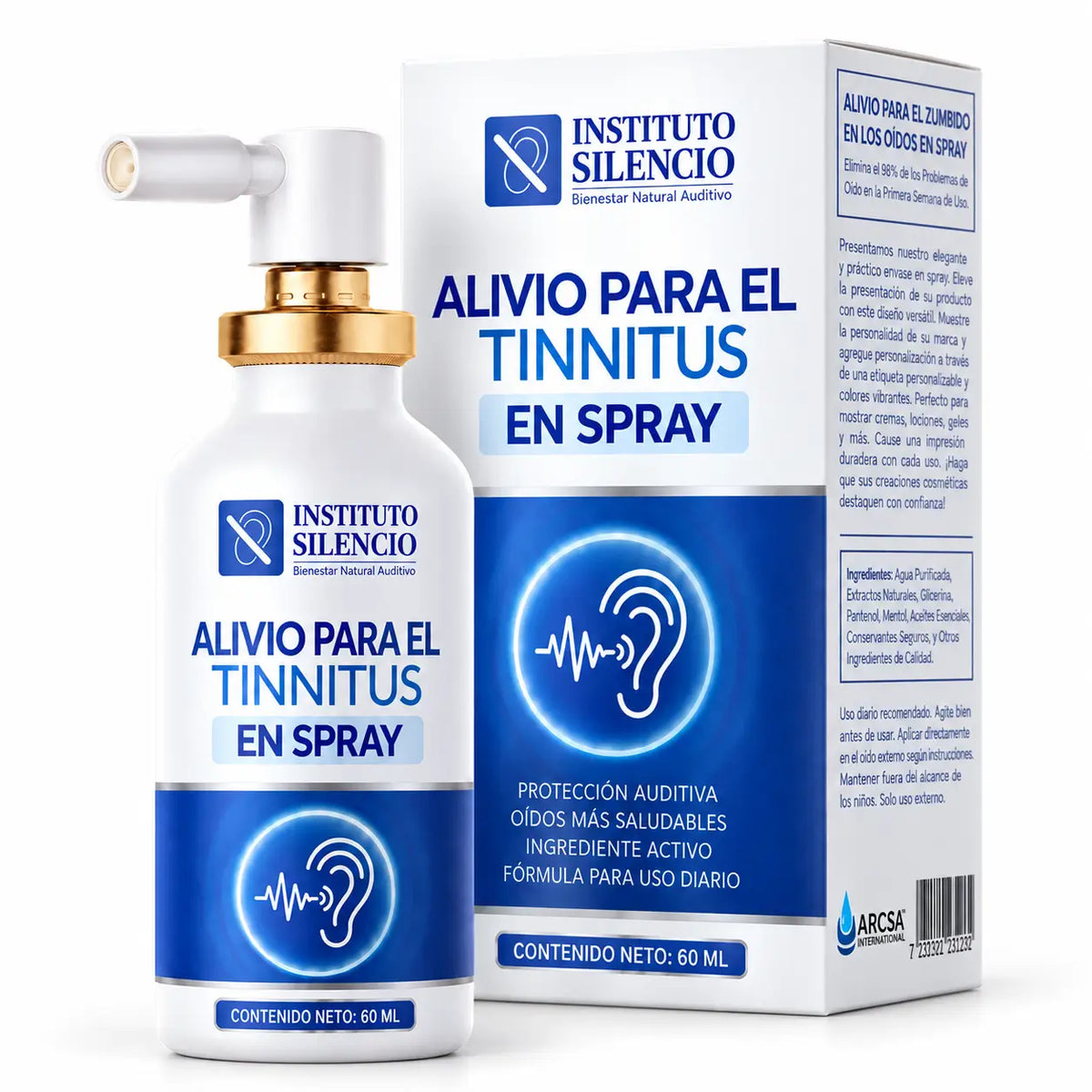 InstitutoSilencio™ Spray para el Tinnitus