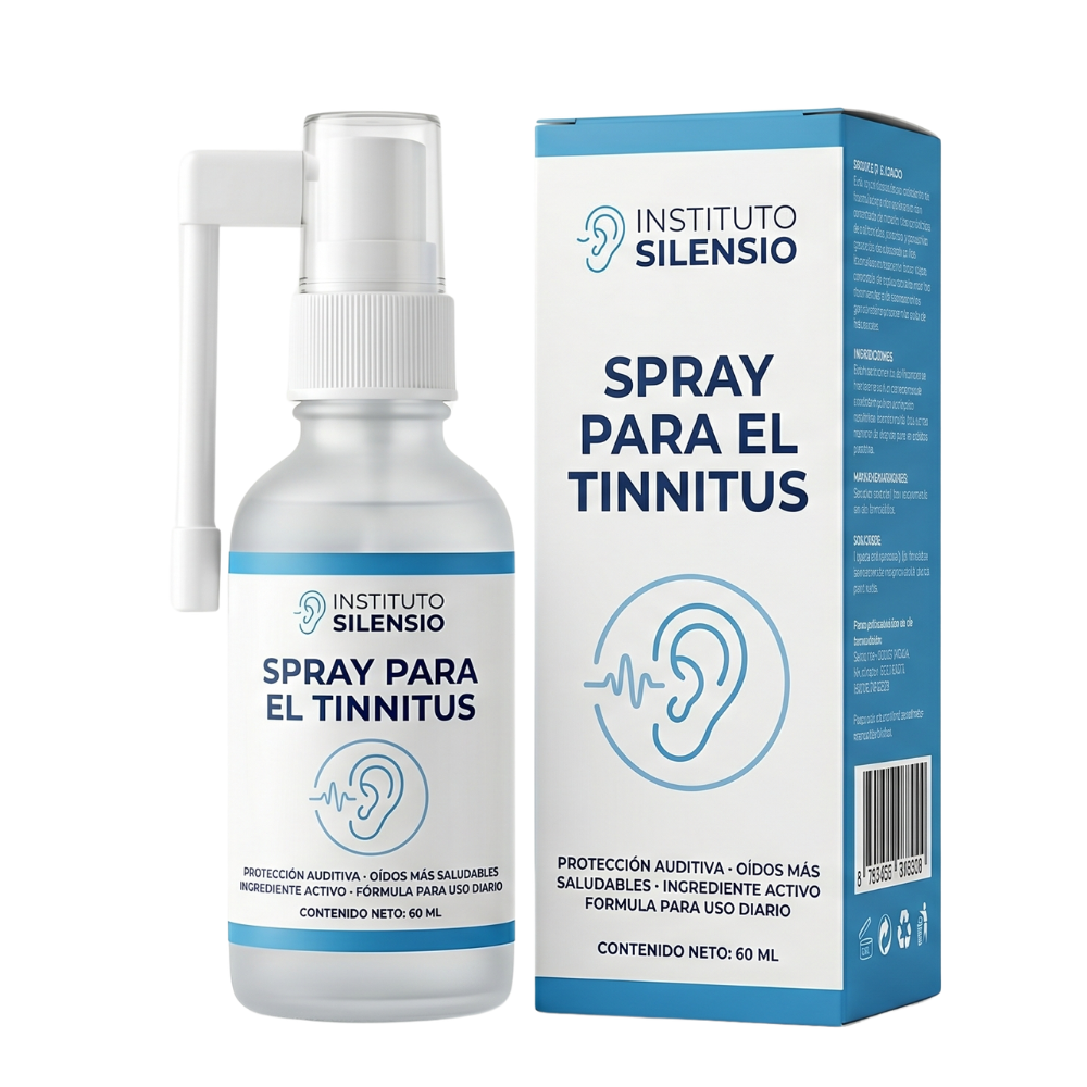 InstitutoSilencio™ Spray para Alivio del Tinnitus