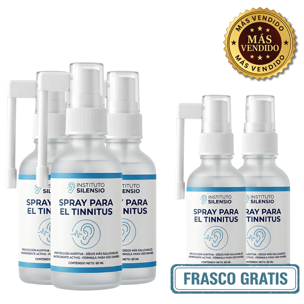 InstitutoSilencio™ Spray para Alivio del Tinnitus